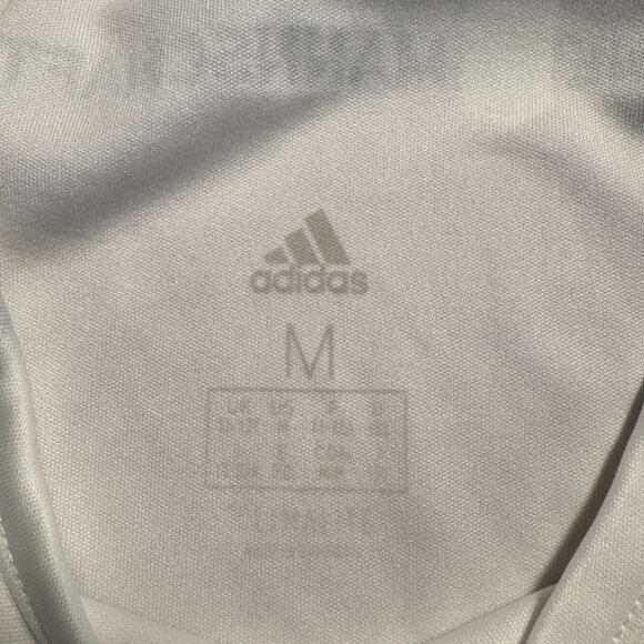 Boys White Adidas Germany Soccer Jersey (Medium) W/3 stripe Adidas shorts (8) - Picture 5 of 5